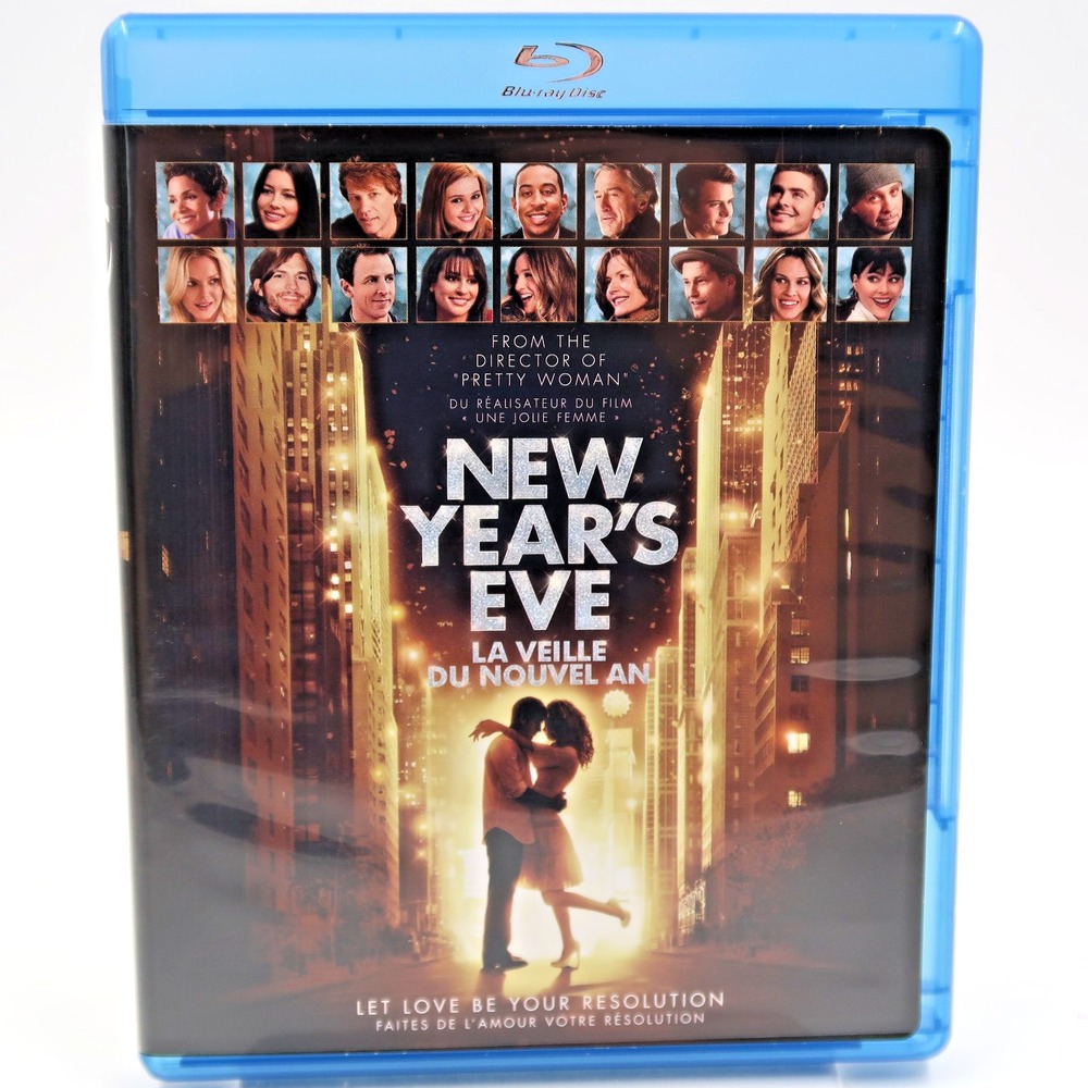 New Years Eve Blu-ray 2012 Romantic Comedy Robert De Niro Jennifer Lopez PG